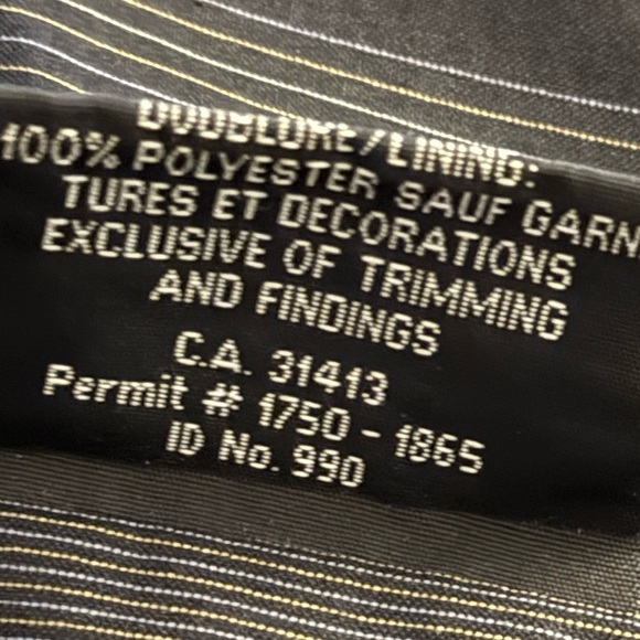 BOD & CHRISTENSEN Black Leather Jacket Blazer Coat Size 38 Men’s Lined Luxury - Picture 7 of 8